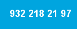 932 218 21 97 932 218 21 97